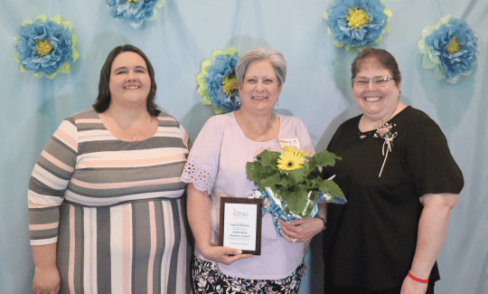 Floral City Library Outstanding Volunteer award winner Valerie McGinty