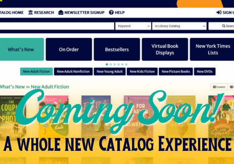 Coming Soon A Whole new Catalog Experience