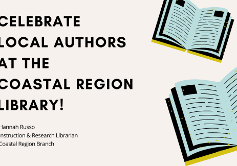 Celebrate Local Authors at the Coastal Region Library!