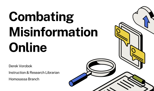Combating Misinformation Online