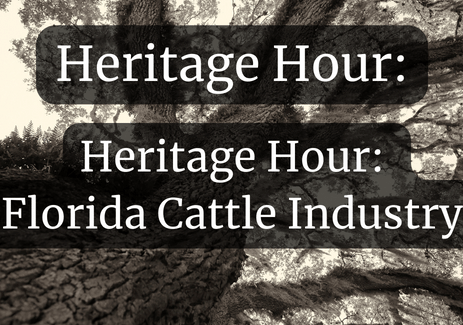 Heritage Hour Florida Cattle Industry