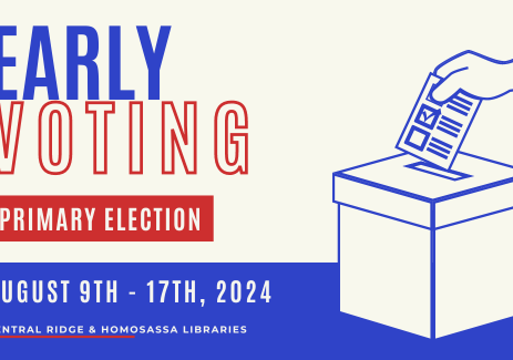 Early Voting Primary Election 2024